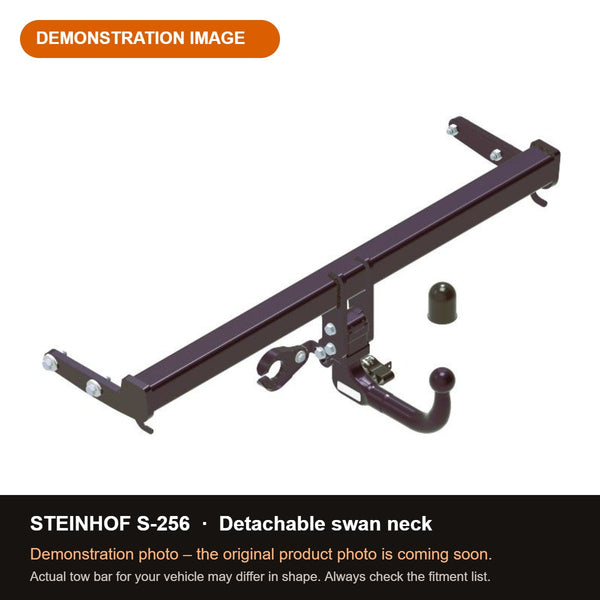 STEINHOF Tow Bar fits SKODA Elroq 2025-present – Detachable swan neck [S-256]