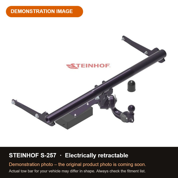 STEINHOF Tow Bar fits SKODA Elroq 2025-present – Electrically retractable [S-257]